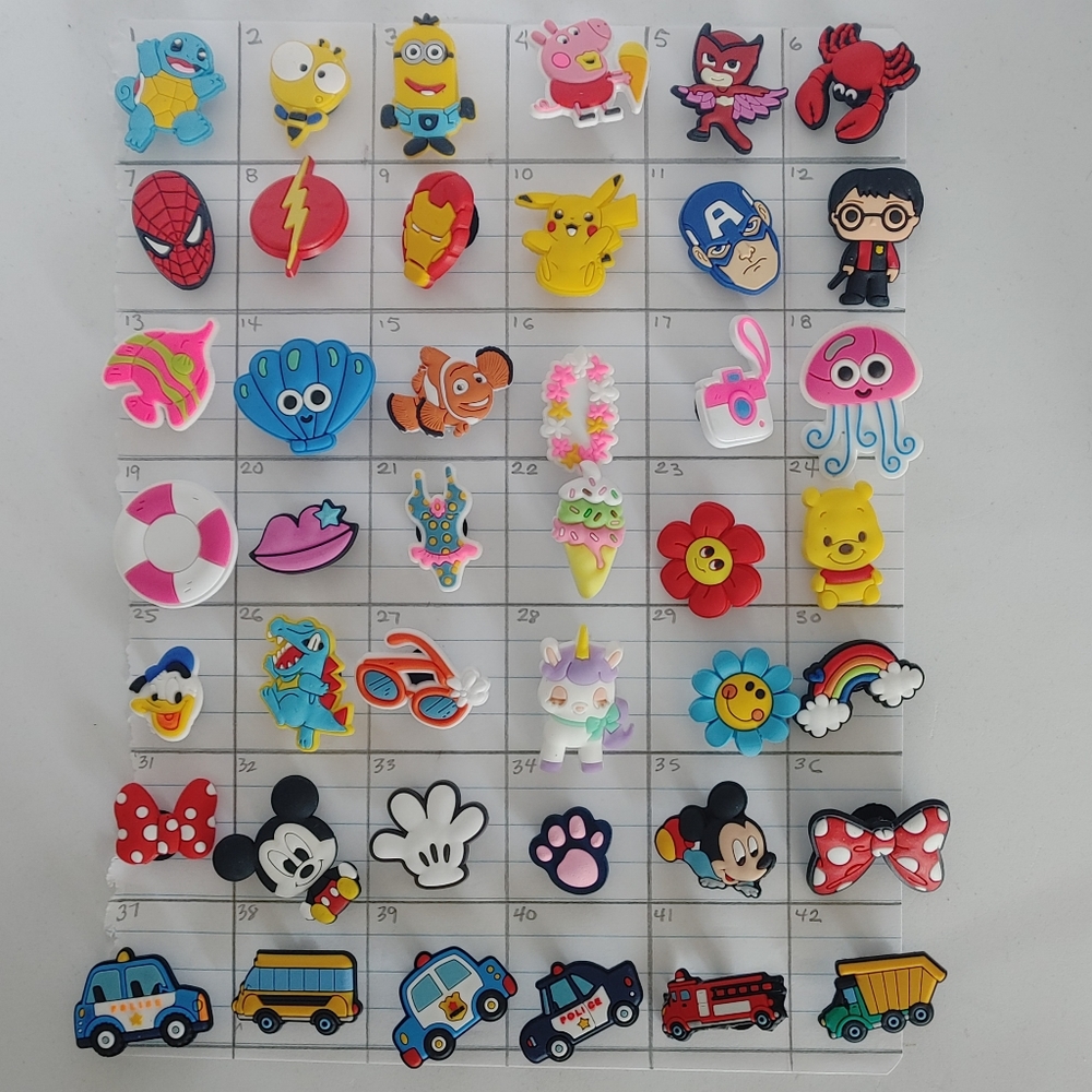Unbranded Jibbitz Crocs Shoe Charms - Picture 1 of 8
